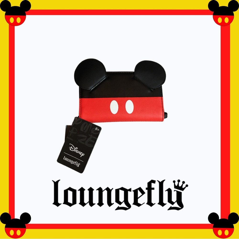 Disney Loungefly Women’s Mickey Mouse Tech Wallet
